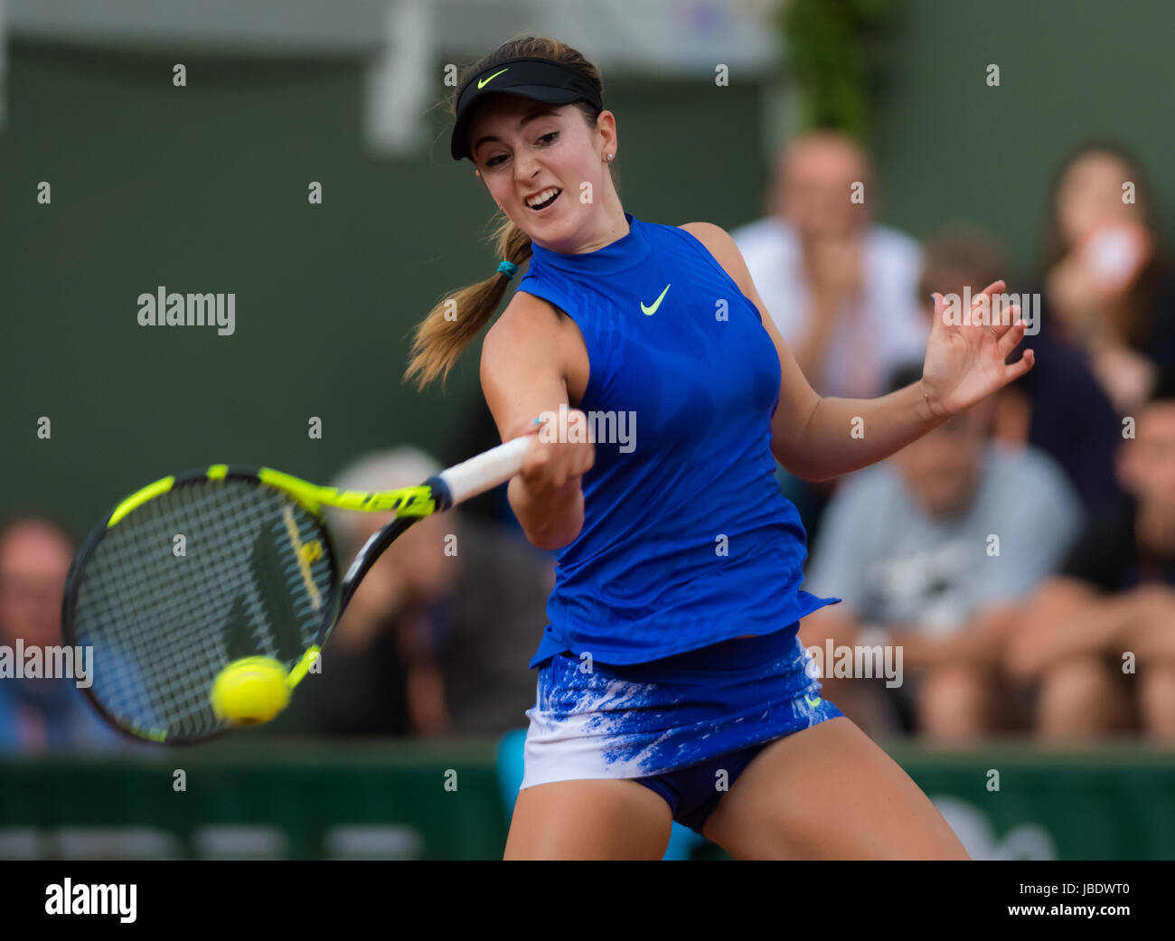 PARIS, FRANCE - 2 juin : CiCi Bellis à Roland Garros 2017 le tournoi de  tennis du Grand Chelem Photo Stock - Alamy