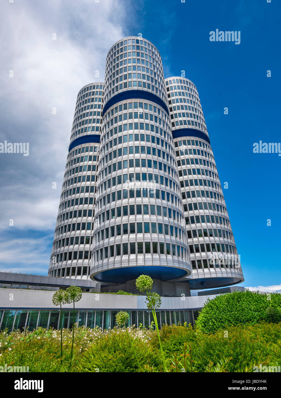 Firmenzentrale BMW, München, Bayern, Deutschland, Europa, siège de BMW Munich, Bavière, Allemagne, Europe, Munich, Bavière, BMW, monde, Welt, Archi Banque D'Images