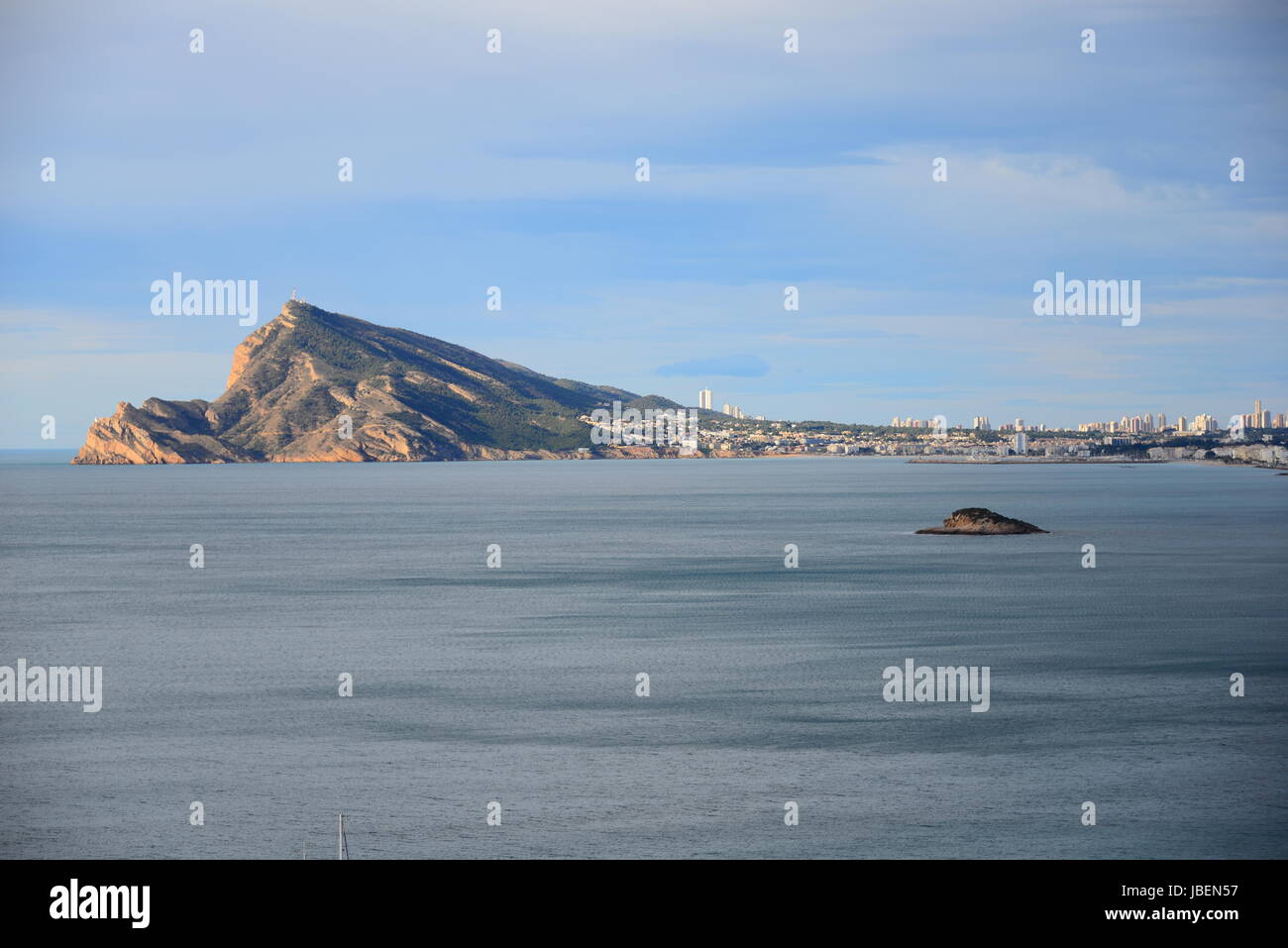 Altea - Benidorm - Espagne - albir Banque D'Images