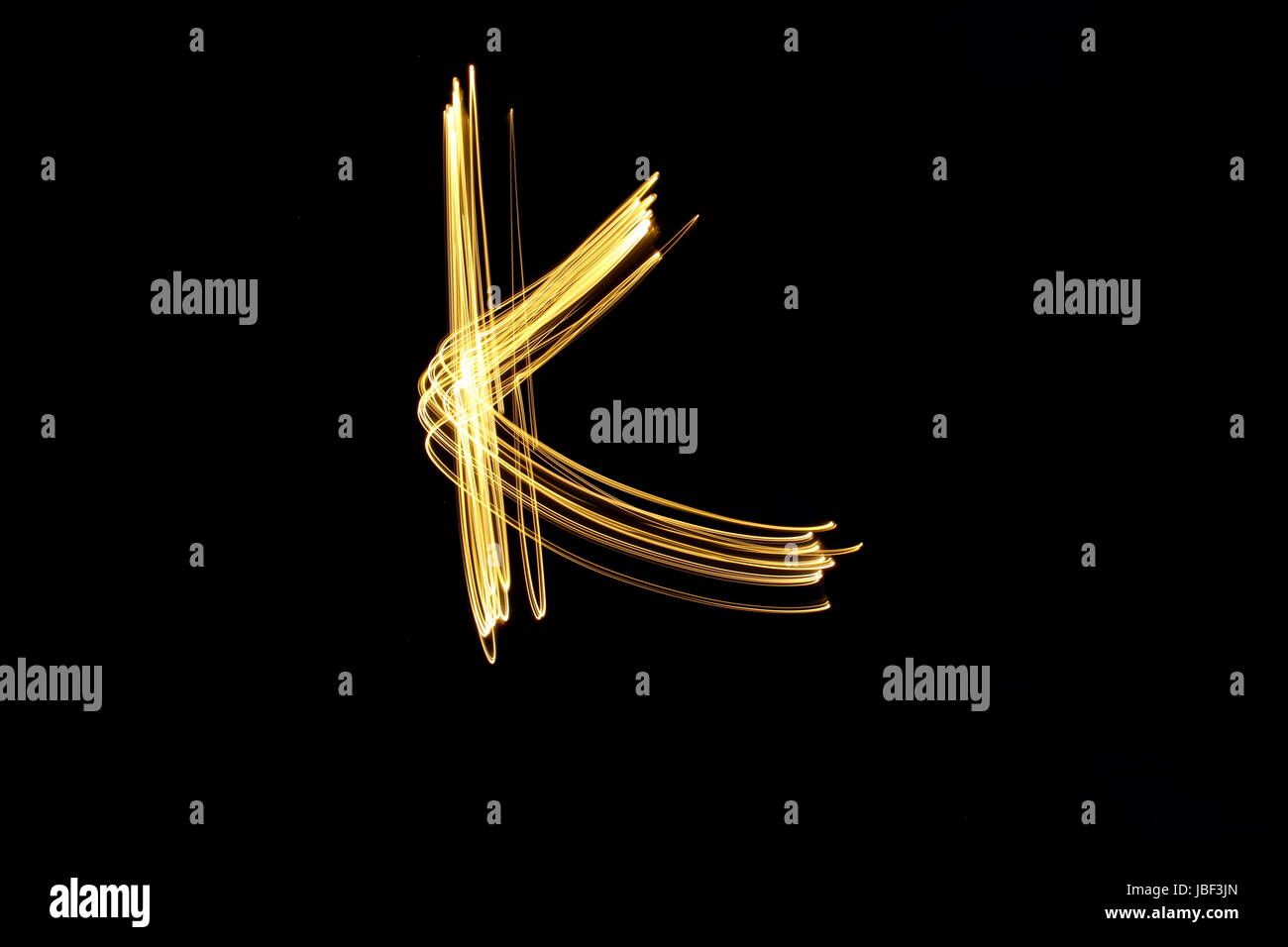 Neon Letter K Banque d'image et photos - Alamy