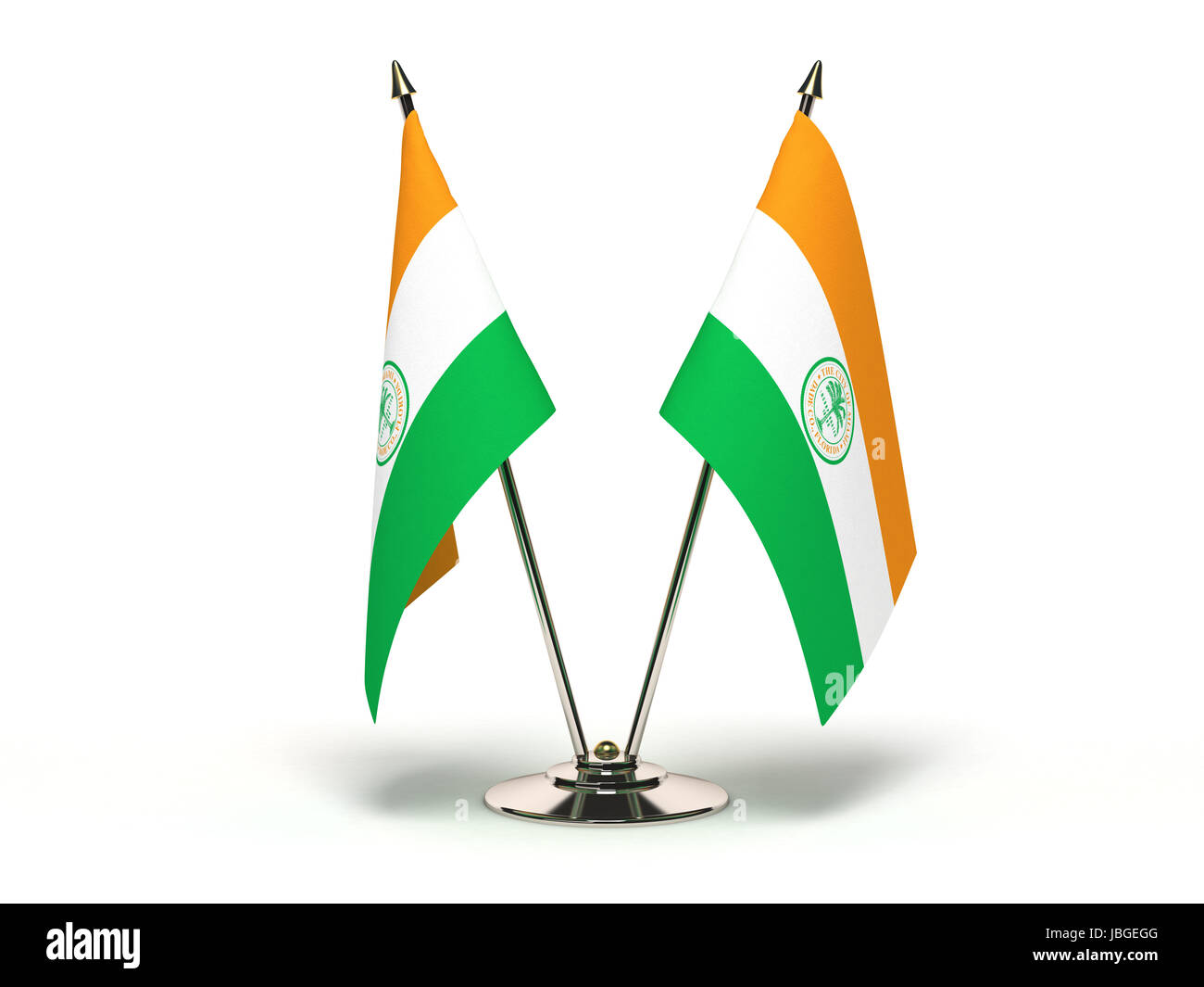 Pavillon de miniature Miami Floride (isolé avec clipping path) Banque D'Images