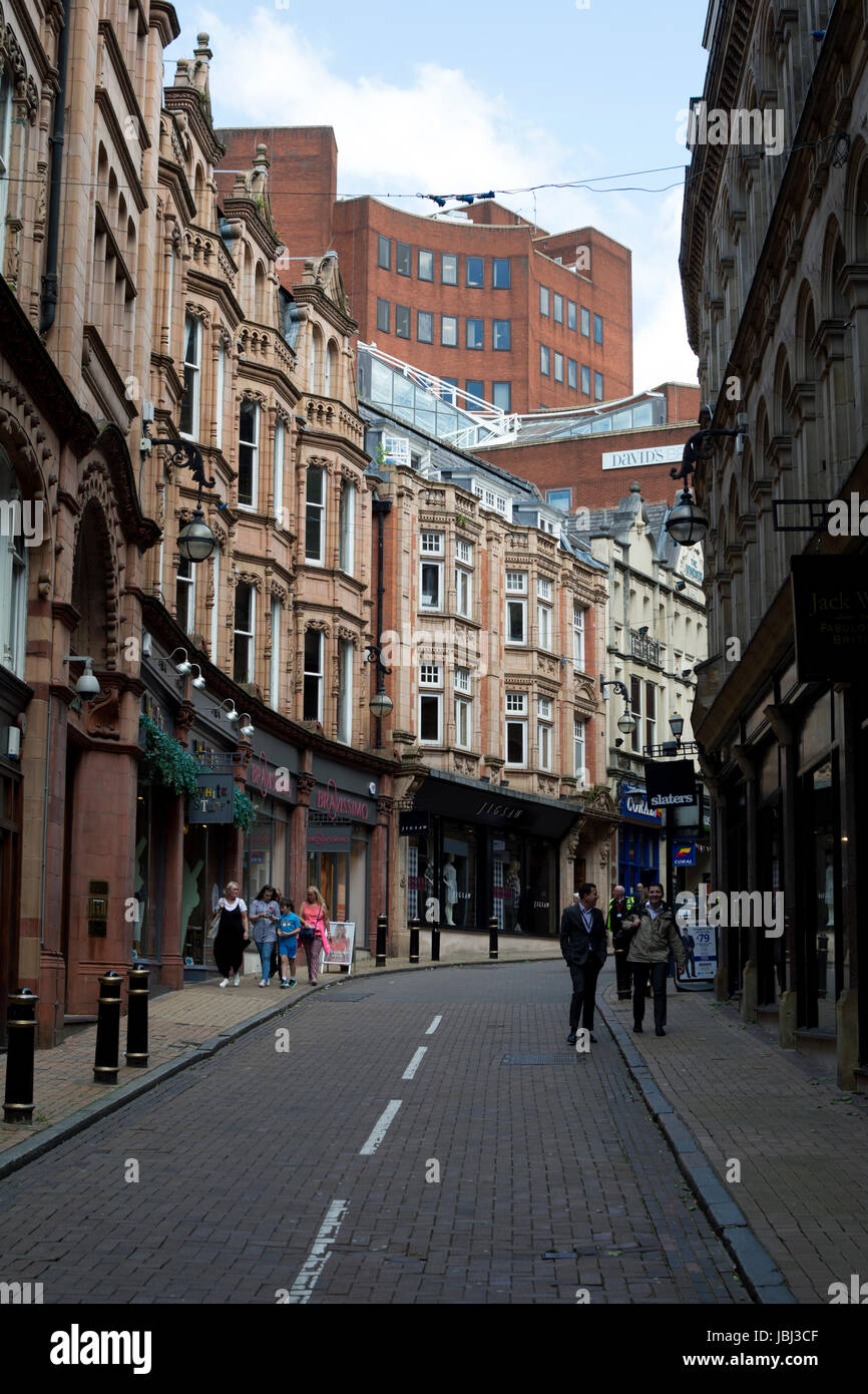 Cannon Street, Birmingham City Centre, Royaume-Uni Banque D'Images