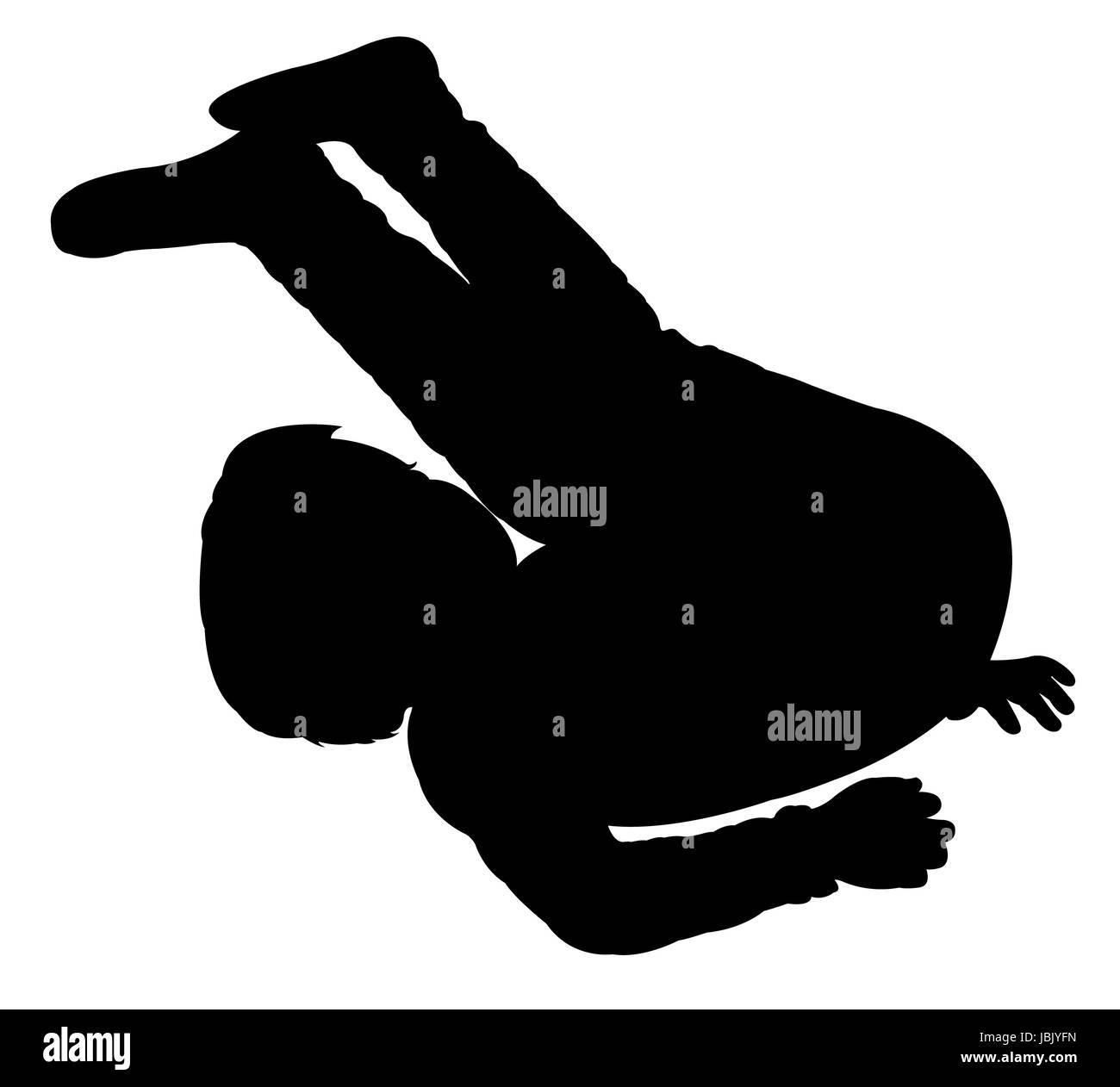 Bébé noir profond Banque D'Images