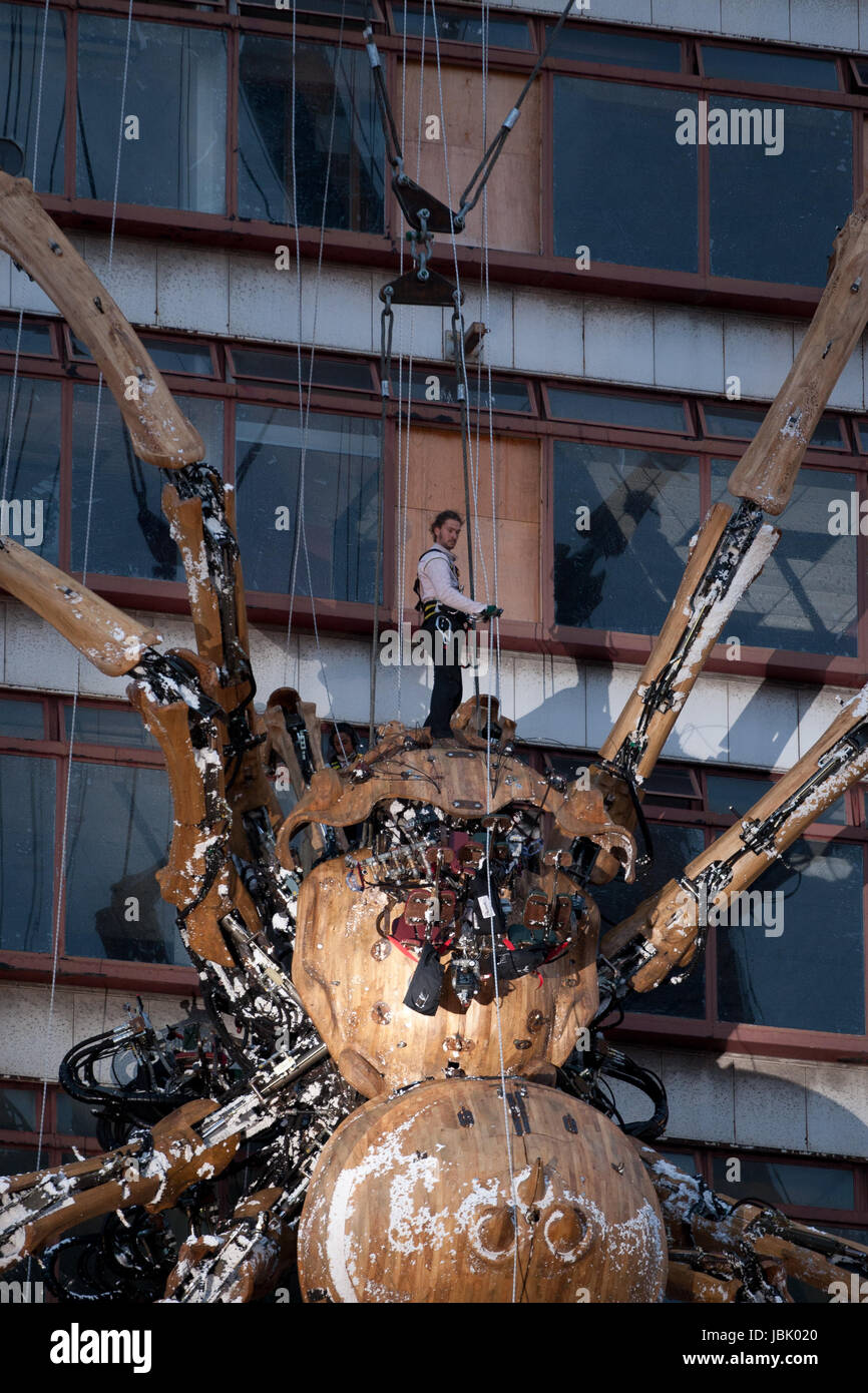 La Machine à Liverpool, capitale de la Culture 2008 Banque D'Images