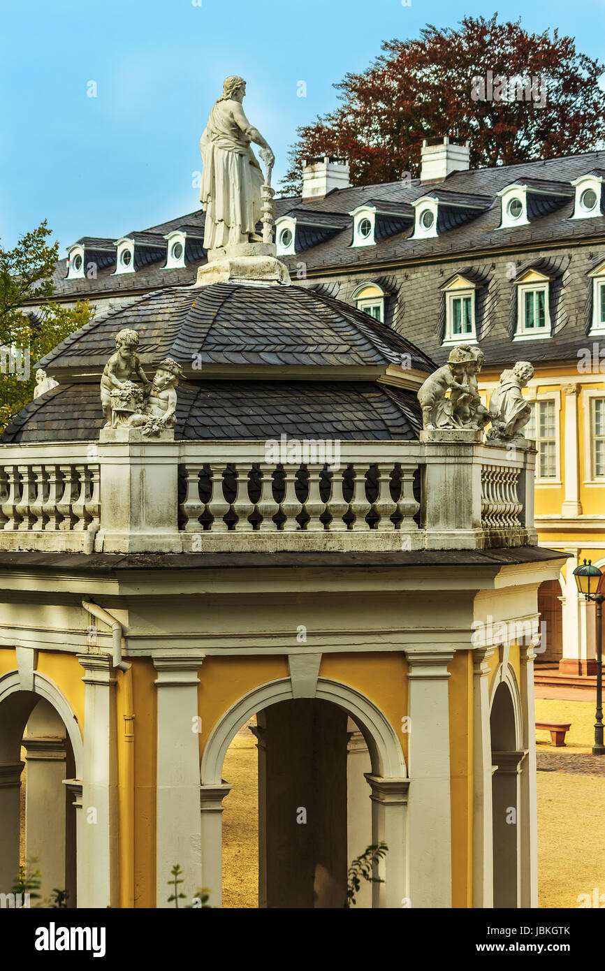 Château à Hanau wilhelmsbad Banque D'Images