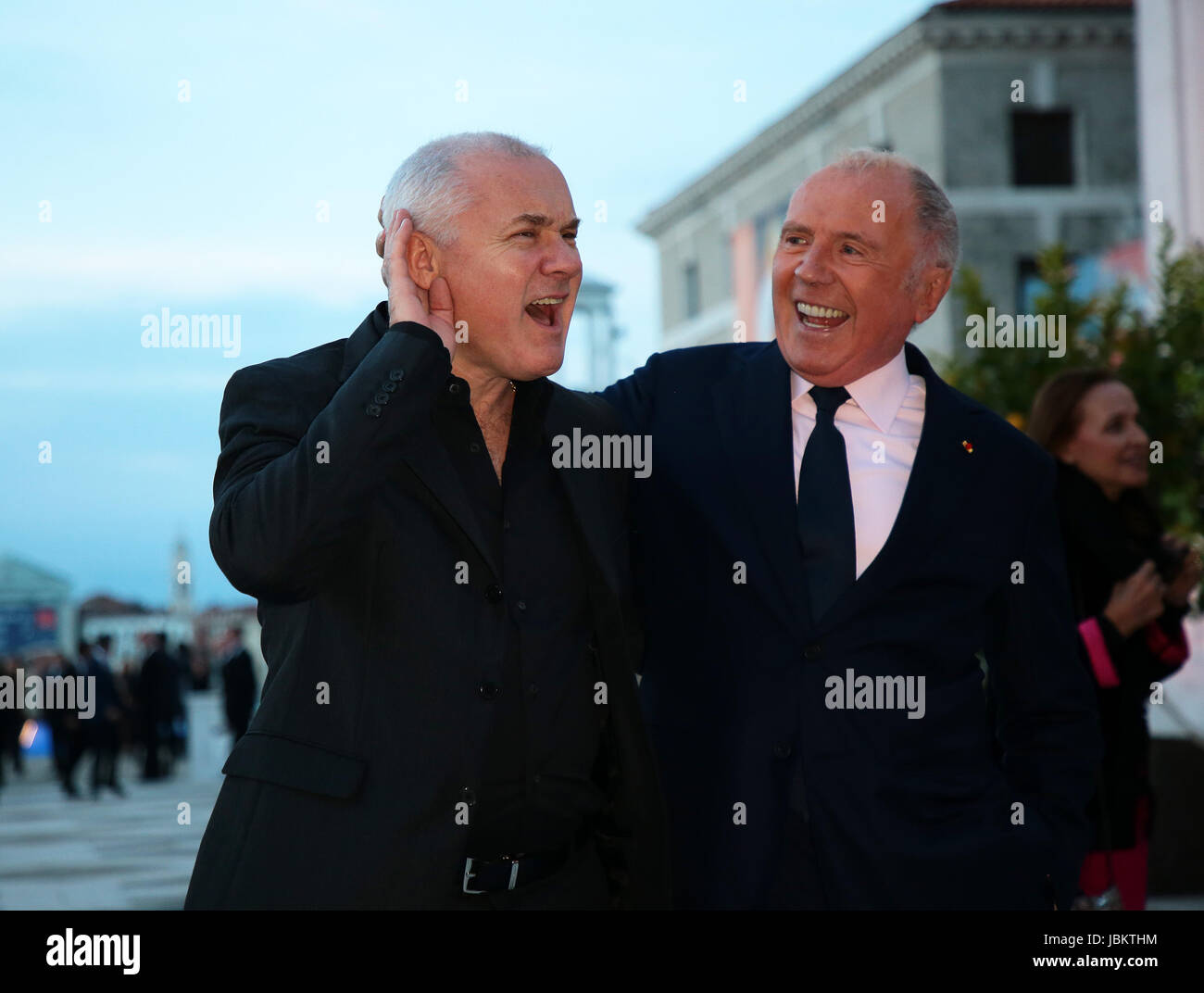 Un événement organisé par l'art privé M. et Mme Pinault à la Fondation Giorgio Cini de Venise comprend : Damien Hirst, François Pinault Où : Venise, Italie Quand : 10 mai 2017 Credit : IPA/WENN.com **Uniquement disponible pour publication au Royaume-Uni, USA, Allemagne, Autriche, Suisse** Banque D'Images