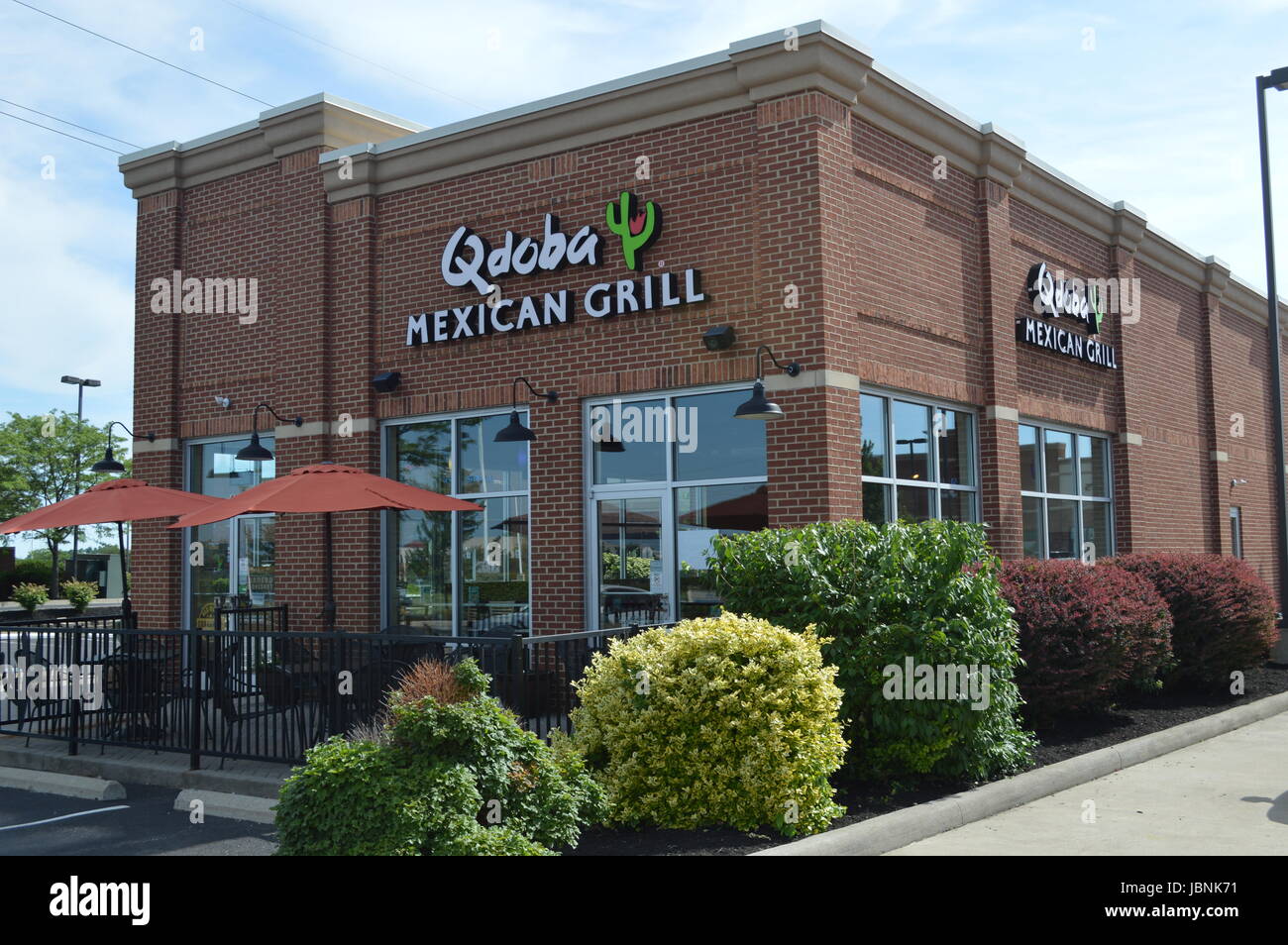 Qdoba Mexican Grill Banque D'Images