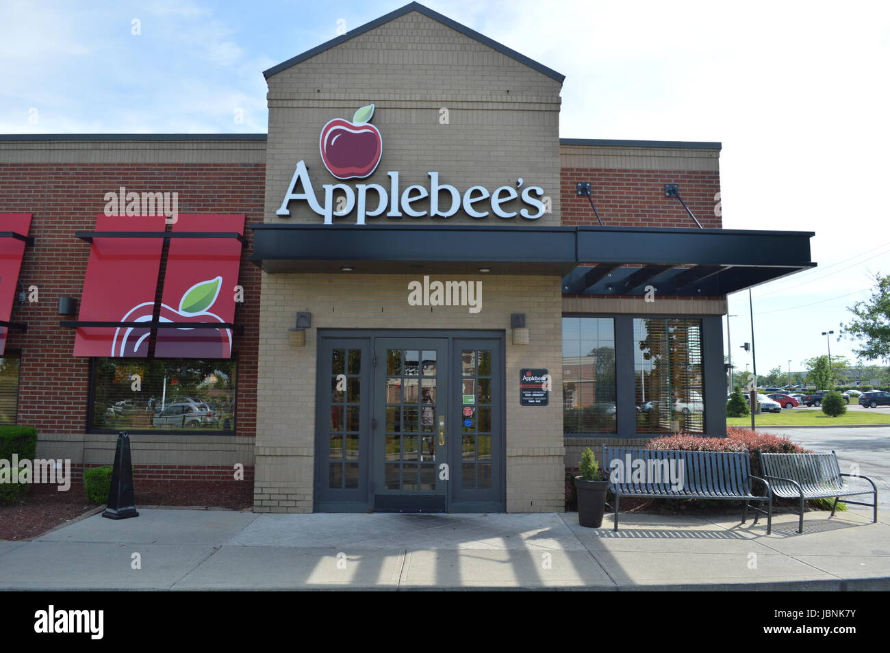 APPLEBEES Banque D'Images