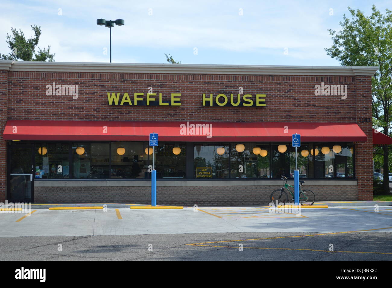 WAFFLE HOUSE Banque D'Images