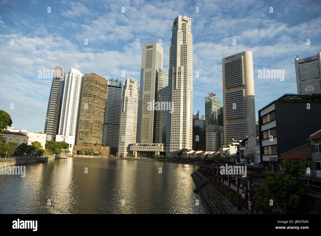 Une vue générale de Singapour de la presse photo. Photo date : Samedi 3 juin 2017. Banque D'Images