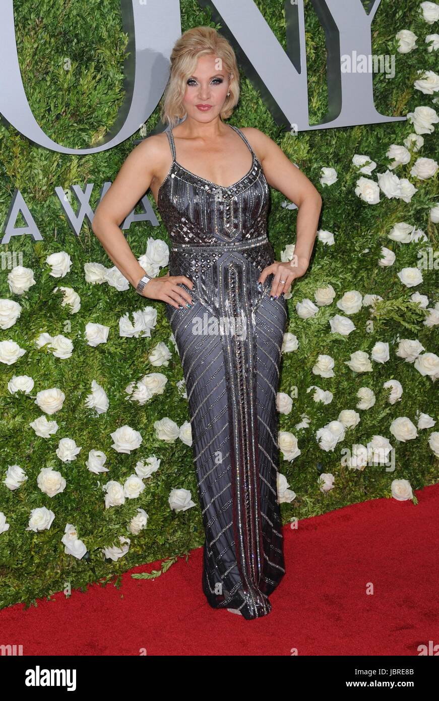 New York, NY, USA. 11 Juin, 2017. Orfeh arrivées au 71e congrès annuel des Tony Awards - Arrivals, Radio City Music Hall, New York, NY 11 juin 2017. Credit : Kristin Callahan/Everett Collection/Alamy Live News Banque D'Images