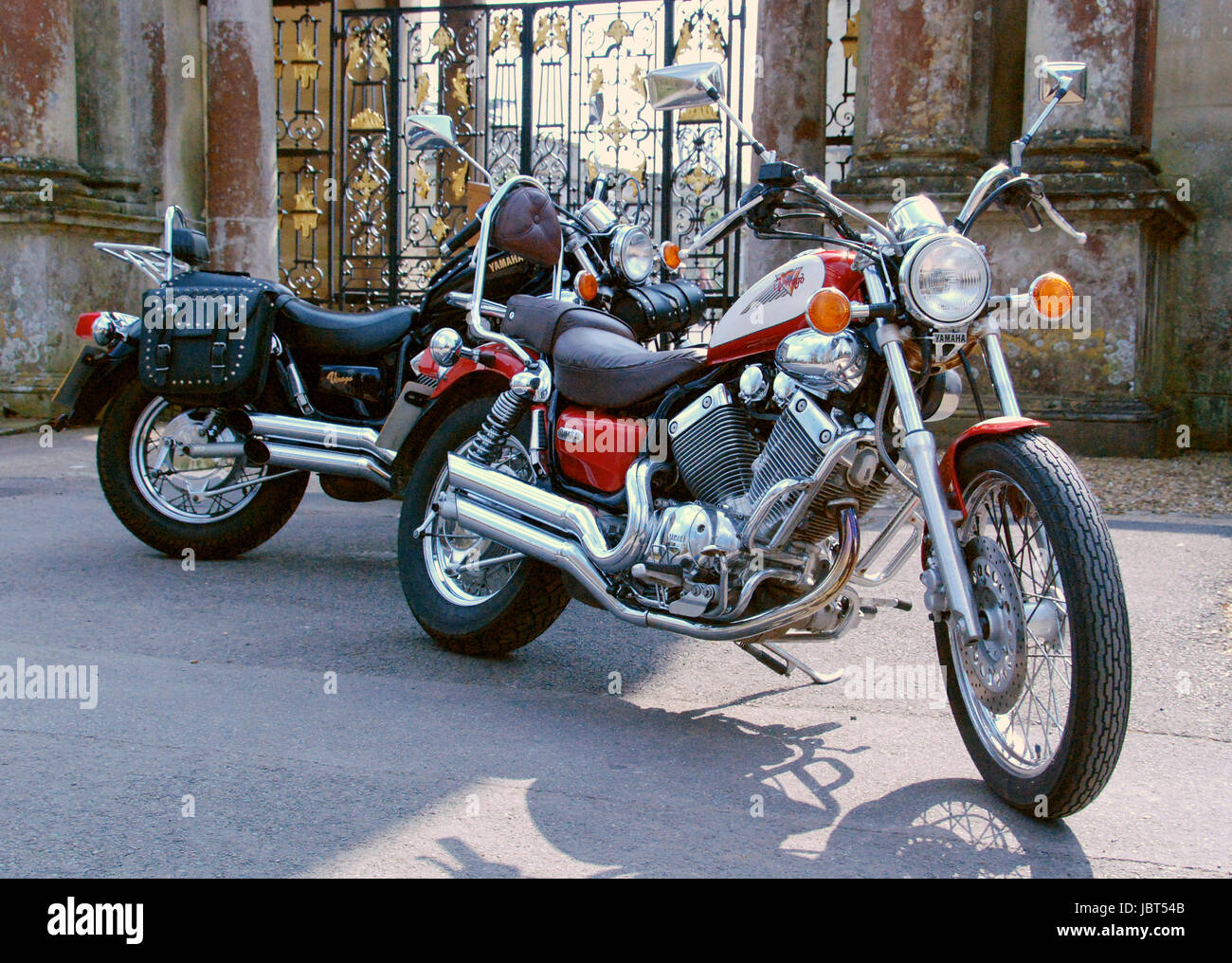 Moto Yamaha Virago 535 Photo Stock - Alamy