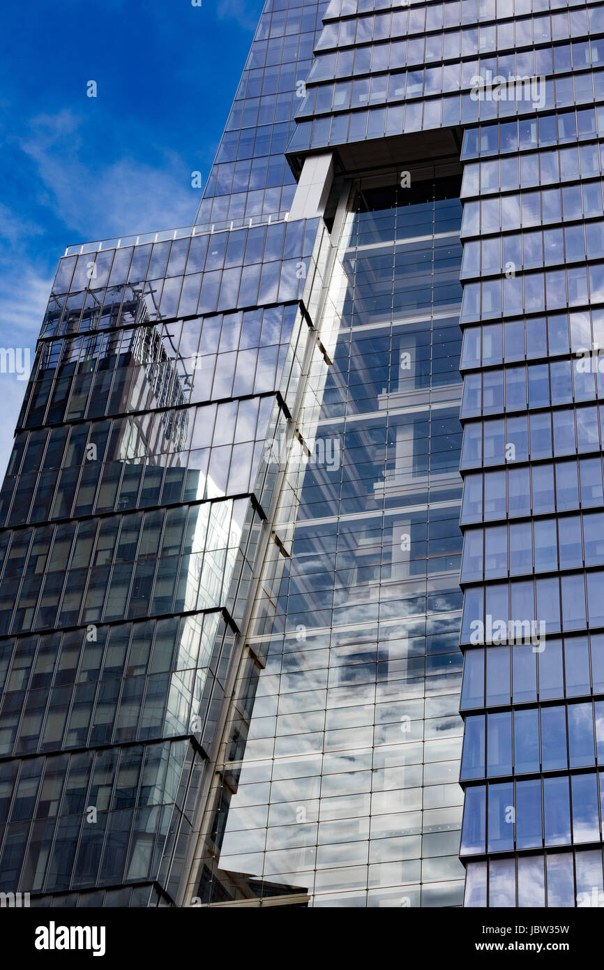 10 chantiers d'Hudson, gratte-ciel de Manhattan, New York, USA Banque D'Images