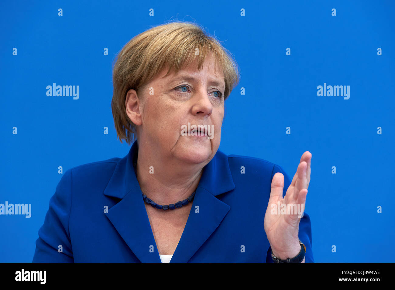Berlin, Allemagne, le chancelier Dr. Angela Merkel, CDU Banque D'Images
