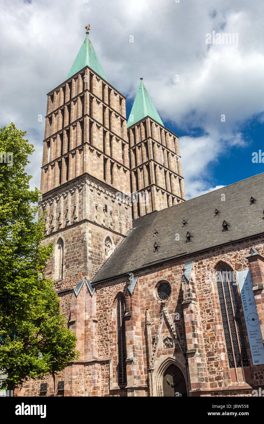 Eglise St Martin, Kassel, Hesse, Allemagne Banque D'Images