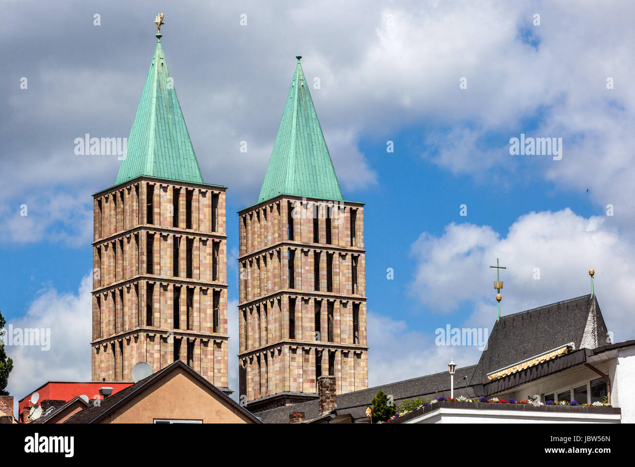 Eglise St Martin, Kassel, Hesse, Allemagne Banque D'Images