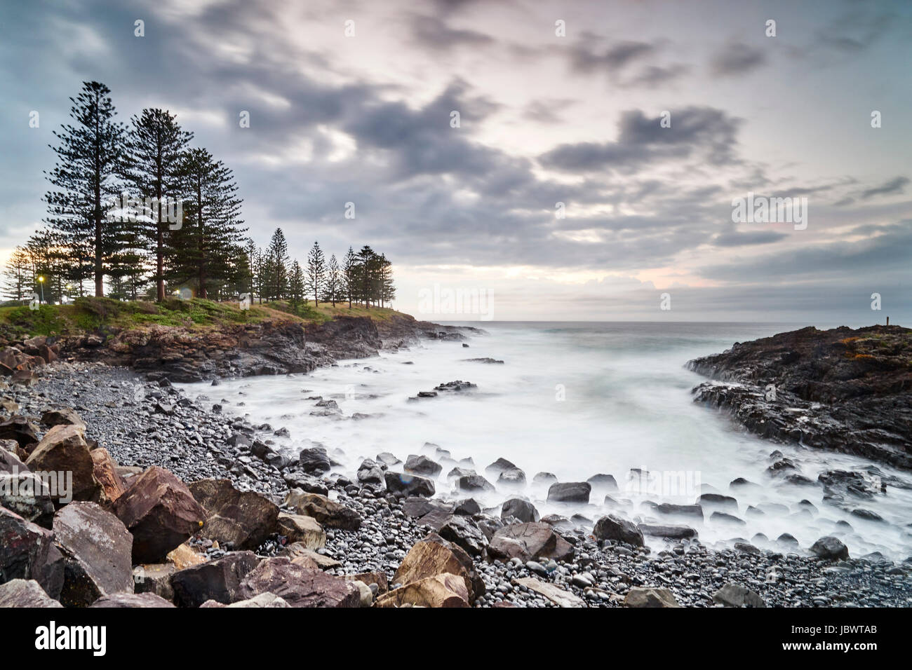 Vue mer, Kiama, Australie Banque D'Images