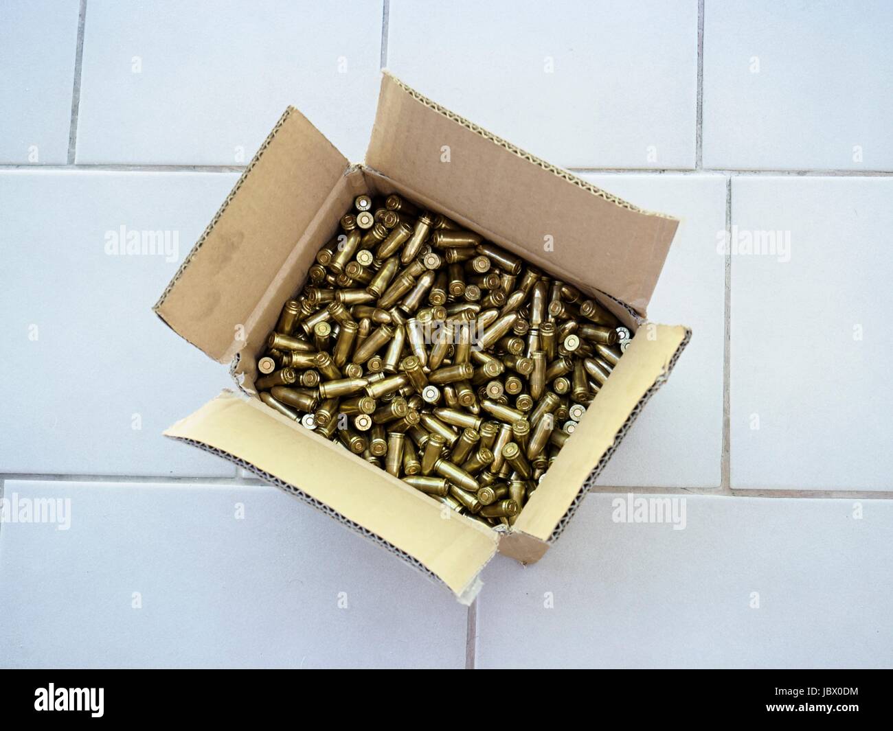 Fort, cartouche, tile Banque D'Images