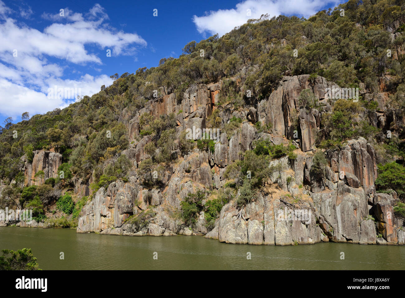 Cataract Gorge sur la South Esk River à Launceston, Tasmanie, Australie Banque D'Images