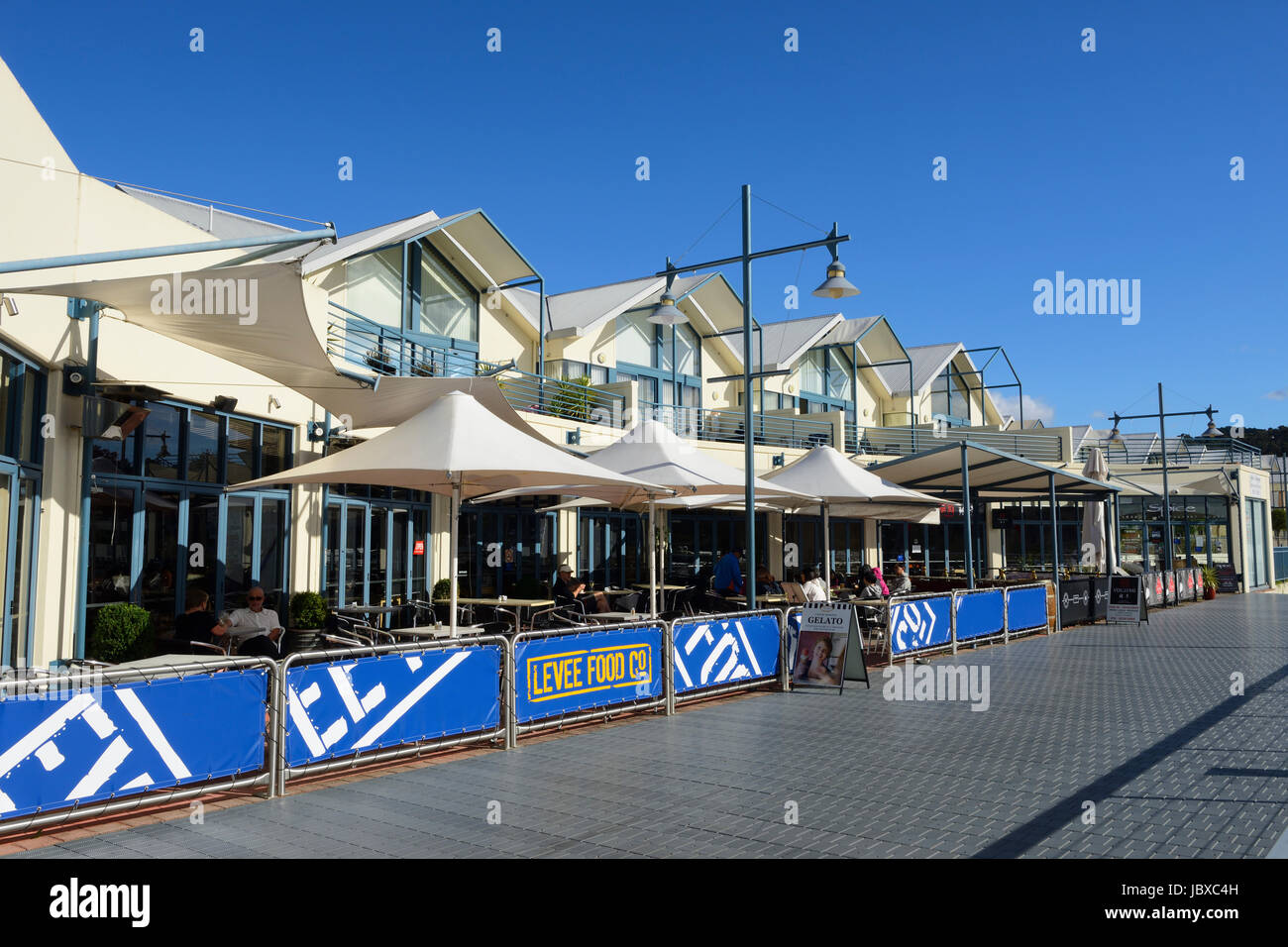 Seaport Marina sur la rivière North Esk à Launceston en Tasmanie, Australie Banque D'Images