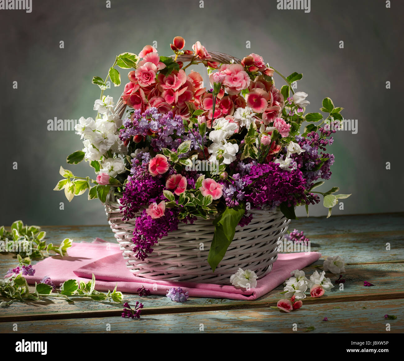 Bouquet de fleurs. Banque D'Images