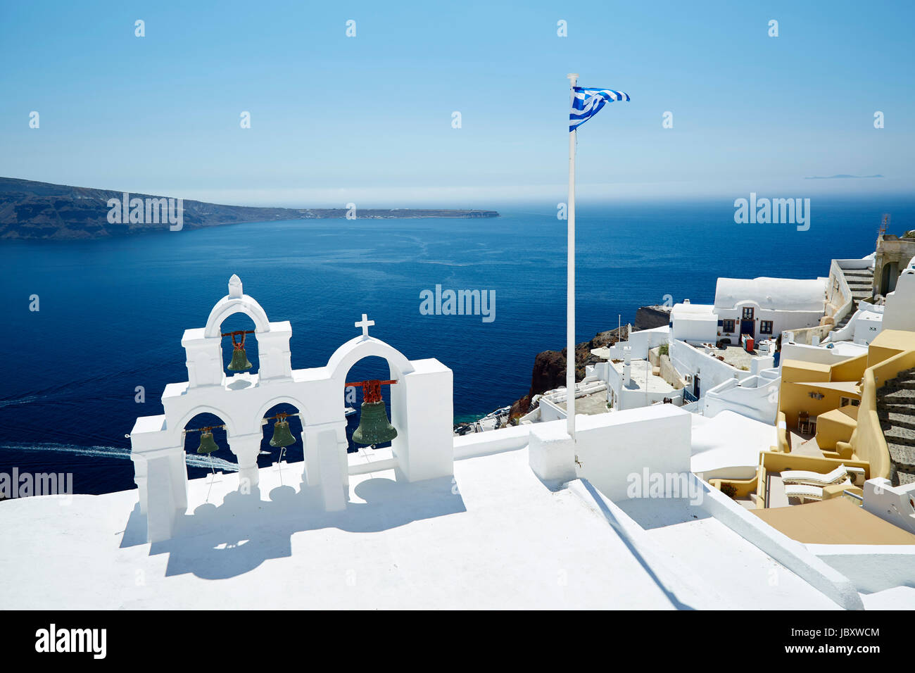 Oia, Santorin Banque D'Images