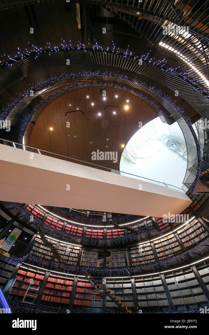 Birmingham, UK. 12 Juin, 2017. Bibliothèque de Birmingham, Design by Francine Houben Banque D'Images