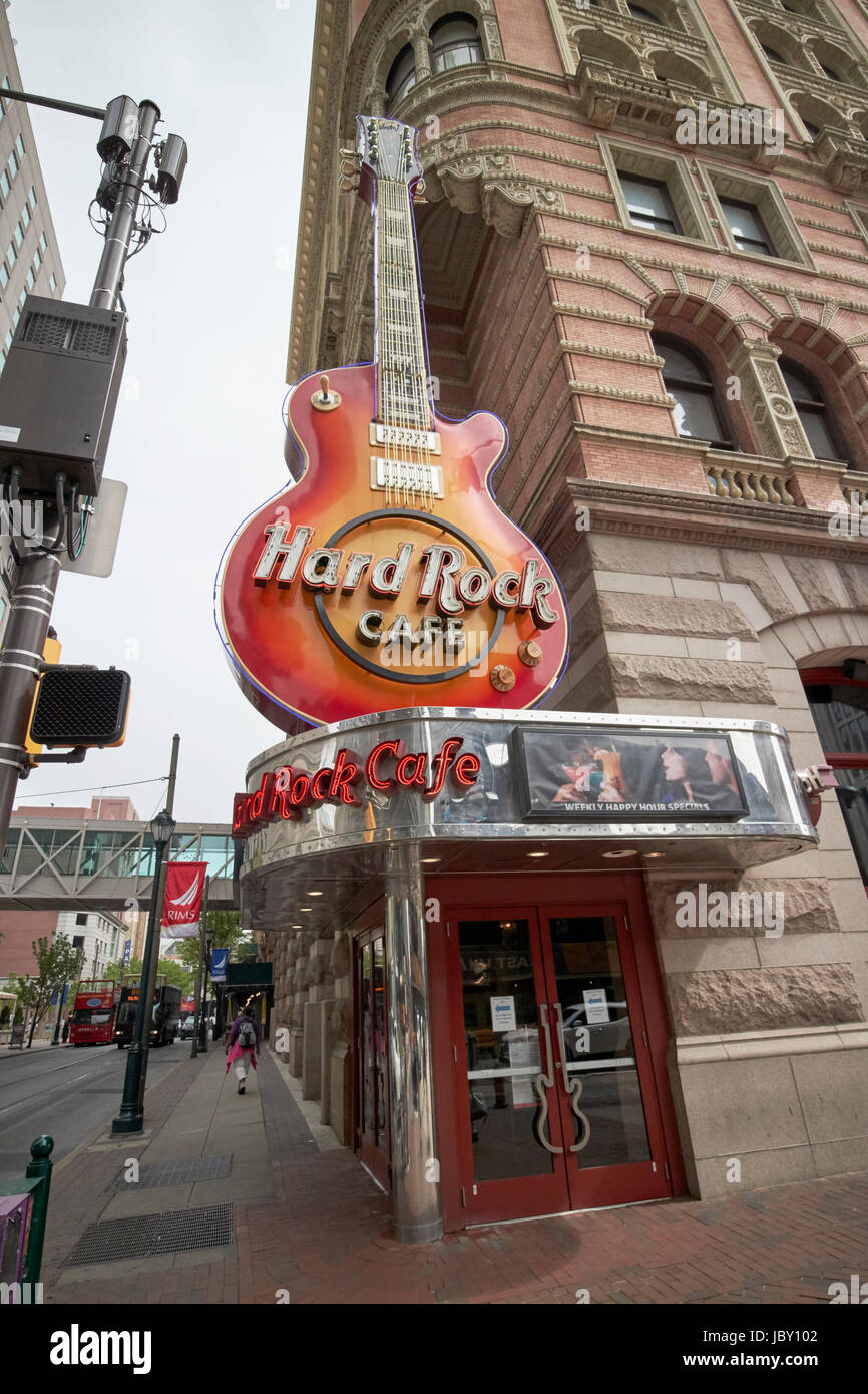 Hard Rock Cafe Philadelphie USA Banque D'Images