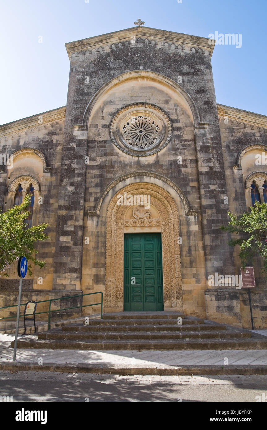 Addolorata Church. Corigliano d'Otranto. Les Pouilles. L'Italie. Banque D'Images