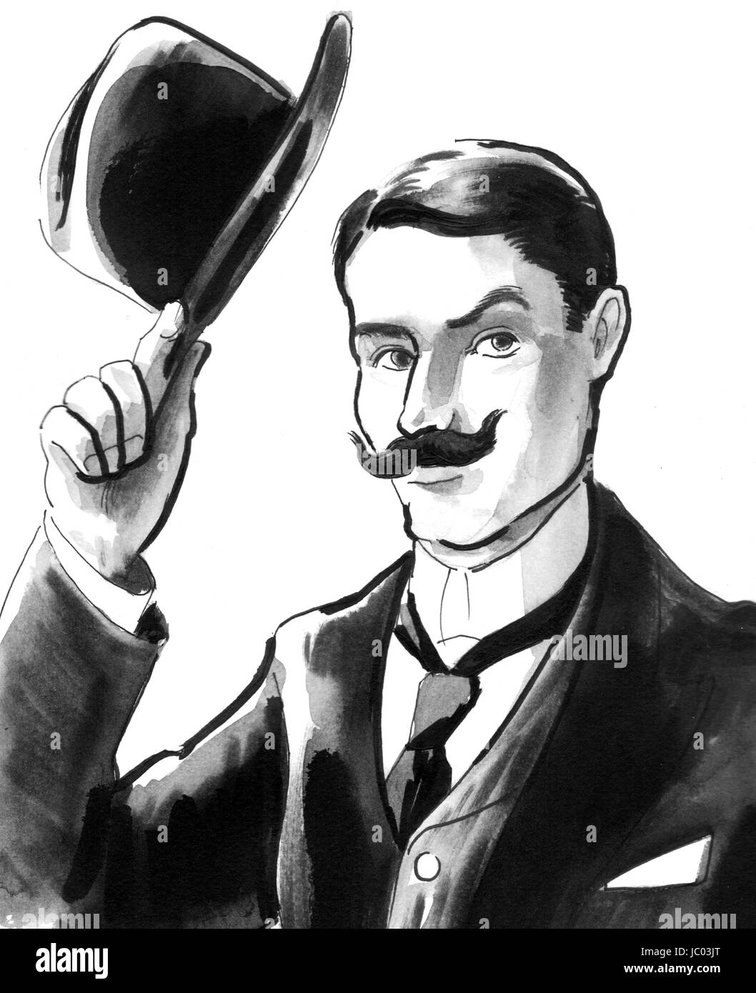Bonjour Monsieur Banque D'Images