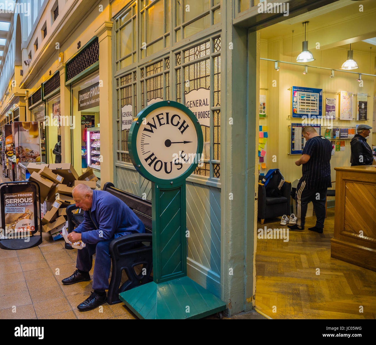 Arcade centrale, Newcastle upon Tyne Banque D'Images
