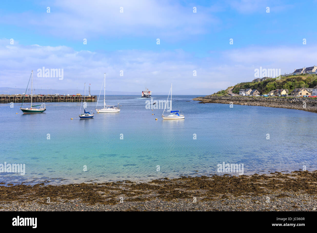 Le port de Mallaig, Lochaber, Ecosse Banque D'Images