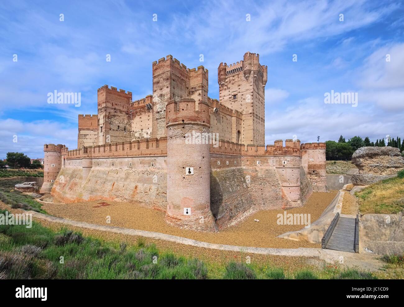 Castillo de la Mota 04 Banque D'Images