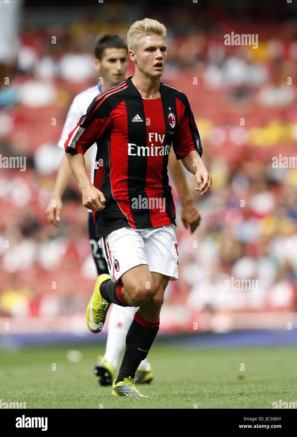 ALEXANDER MERKEL AC Milan AC Milan Emirates Stadium, LONDON ANGLETERRE 01 Août 2010 Banque D'Images