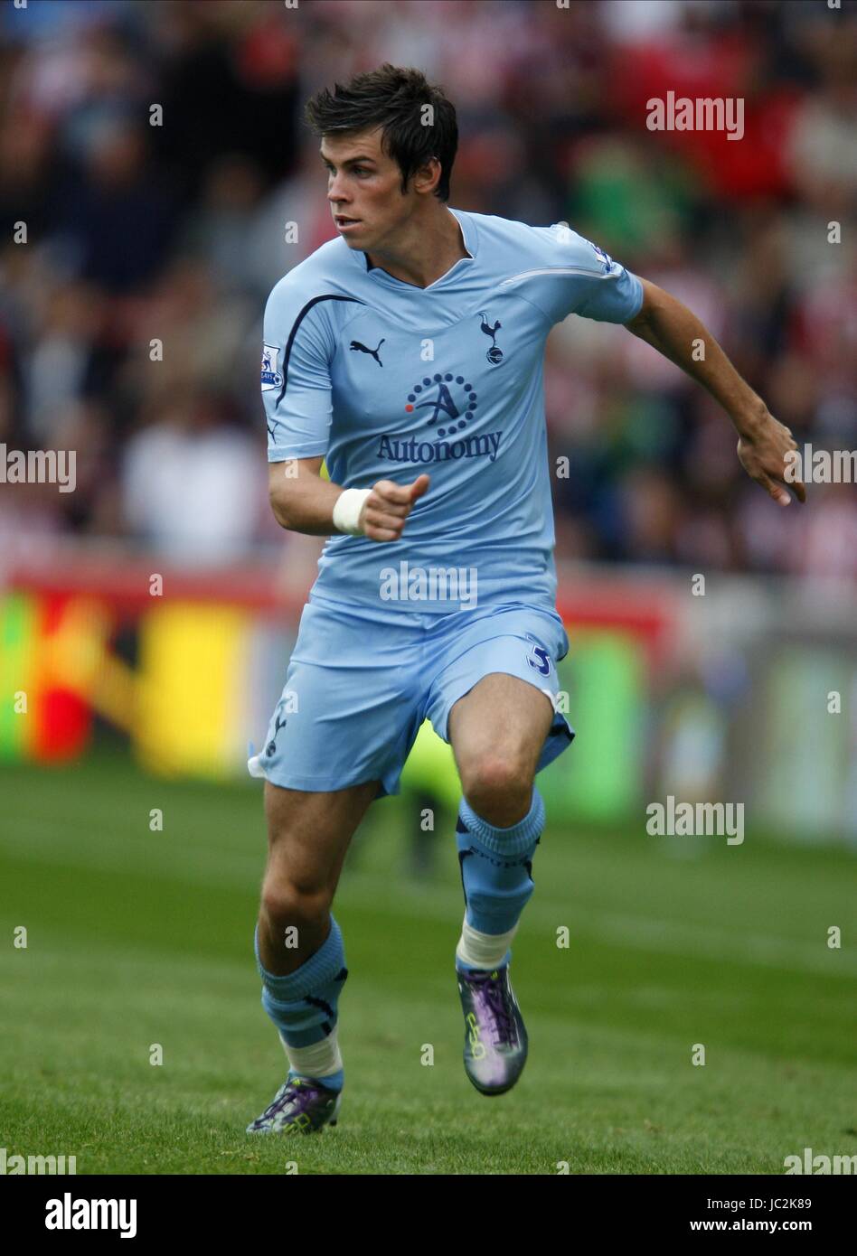 GARETH BALE Tottenham Hotspur FC Tottenham Hotspur FC STADE BRITANNIA STOKE ANGLETERRE 21 Août 2010 Banque D'Images