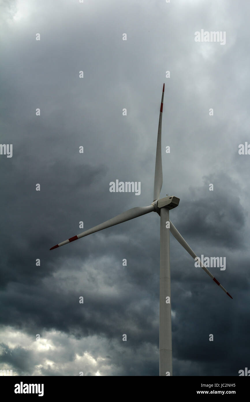 Éoliennes Banque D'Images