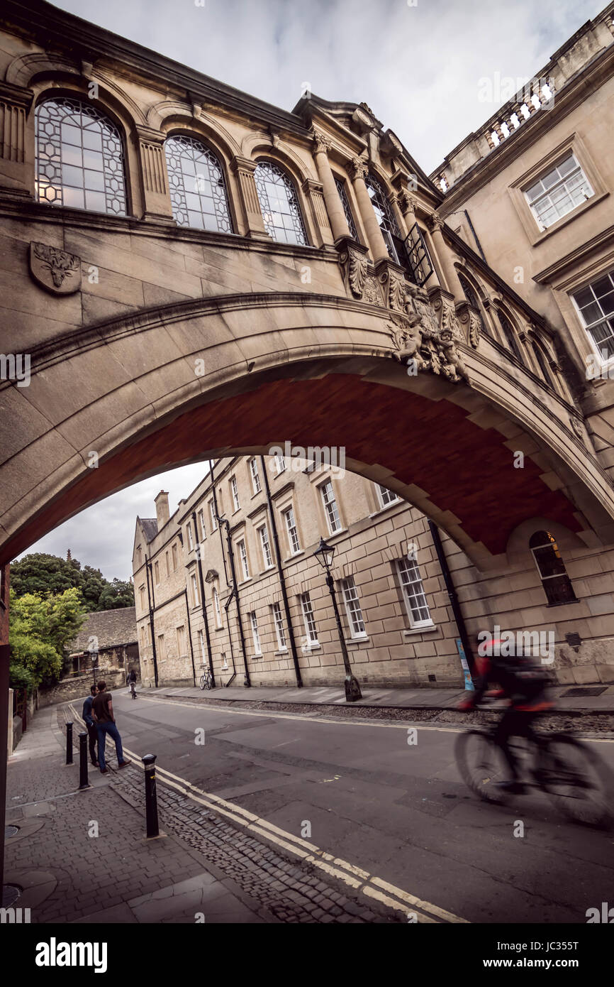 Les bâtiments de l'université d'Oxford Banque D'Images