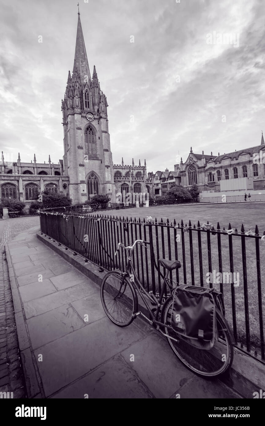 Les bâtiments de l'université d'Oxford Banque D'Images