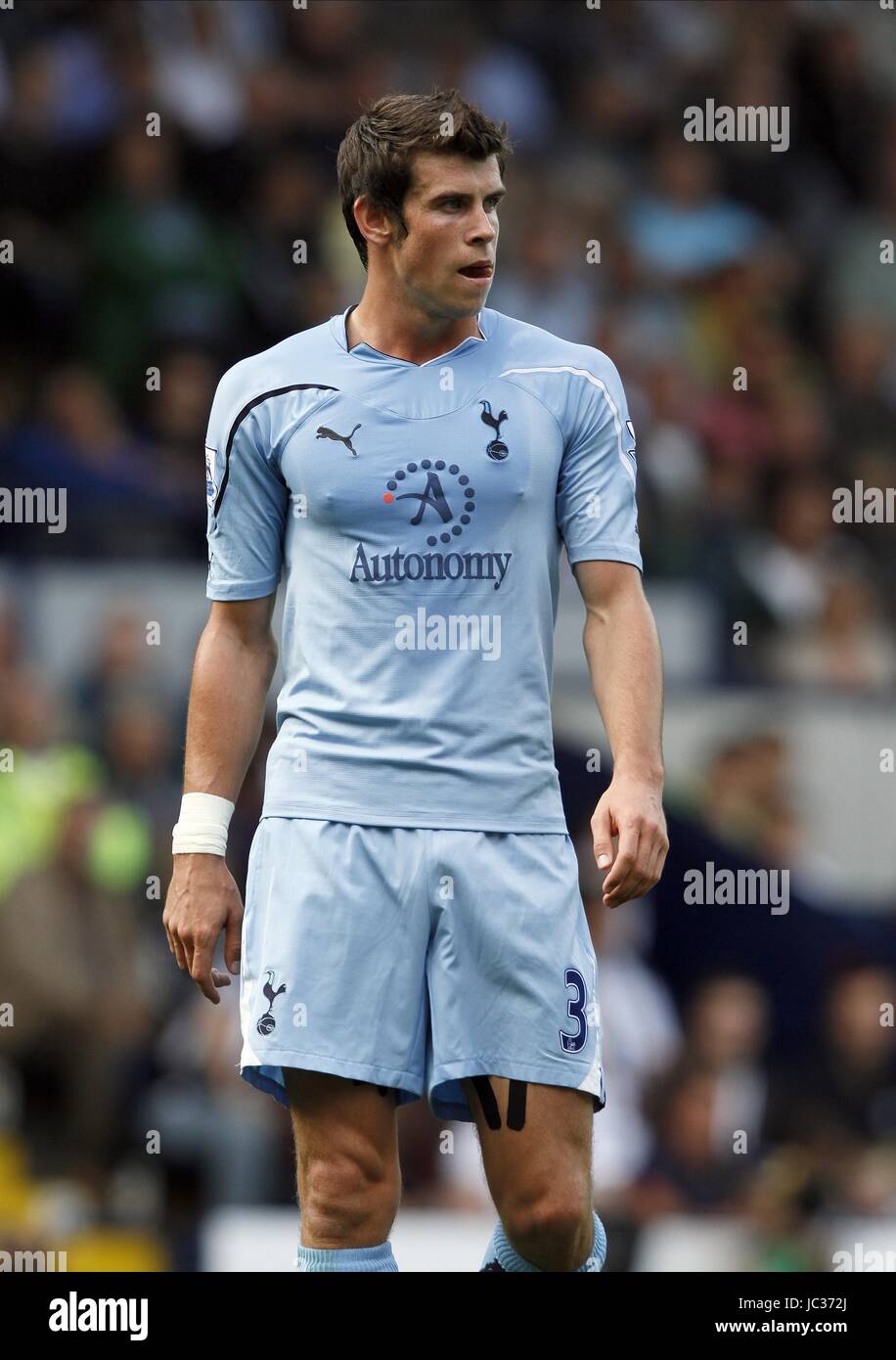 GARETH BALE Tottenham Hotspur FC Tottenham Hotspur FC THE HAWTHORNS WEST  BROMWICH ANGLETERRE 11 Septembre 2010 Photo Stock - Alamy