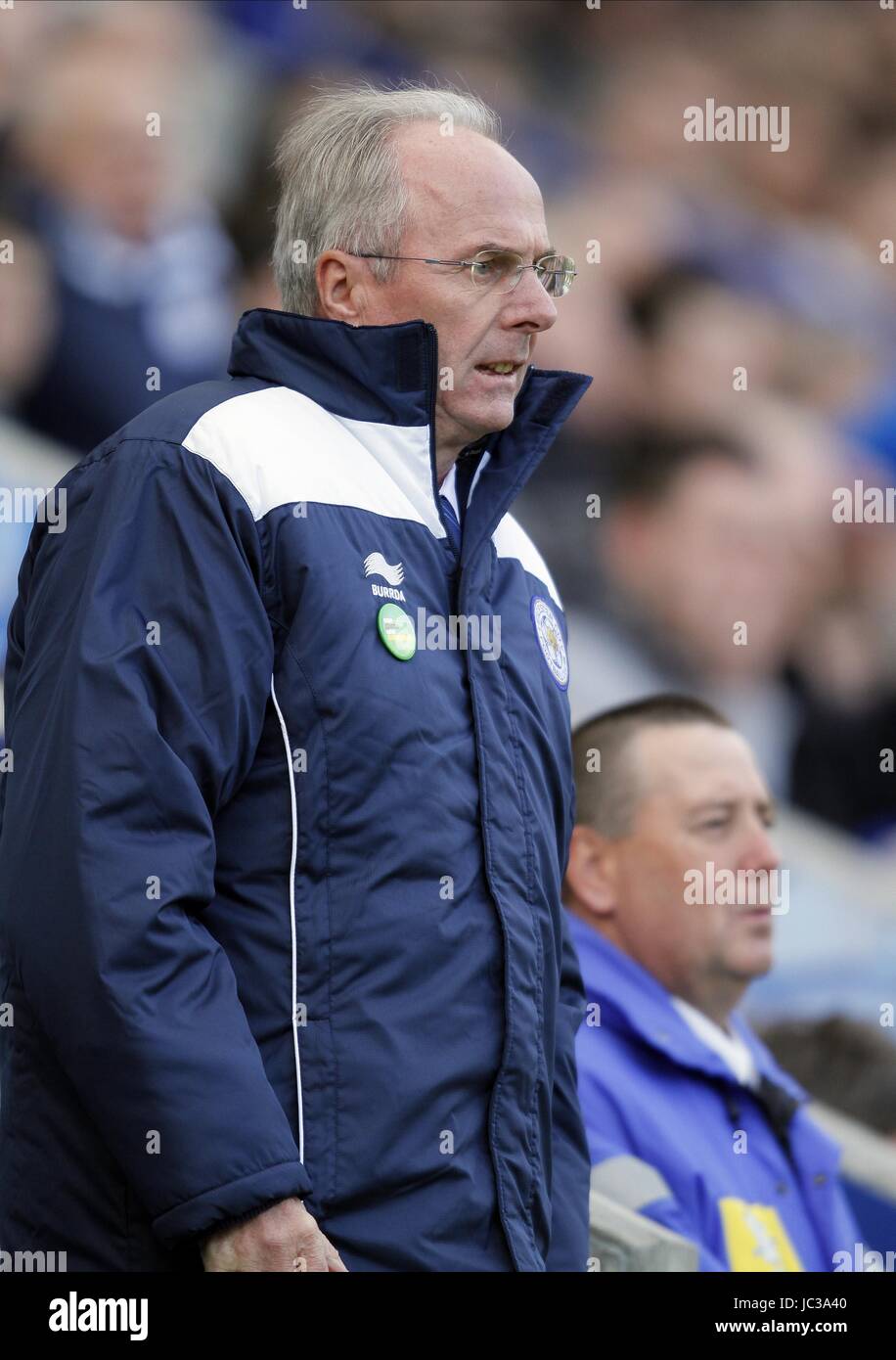 SVEN GORAN ERIKSSON LEICESTER CITY V HULL CITY STADE WALKERS LEICESTER ANGLETERRE 16 Octobre 2010 Banque D'Images