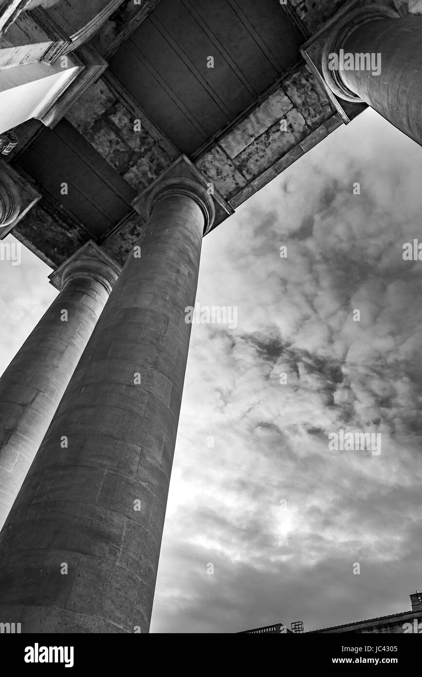 Les bâtiments de l'université d'Oxford Banque D'Images
