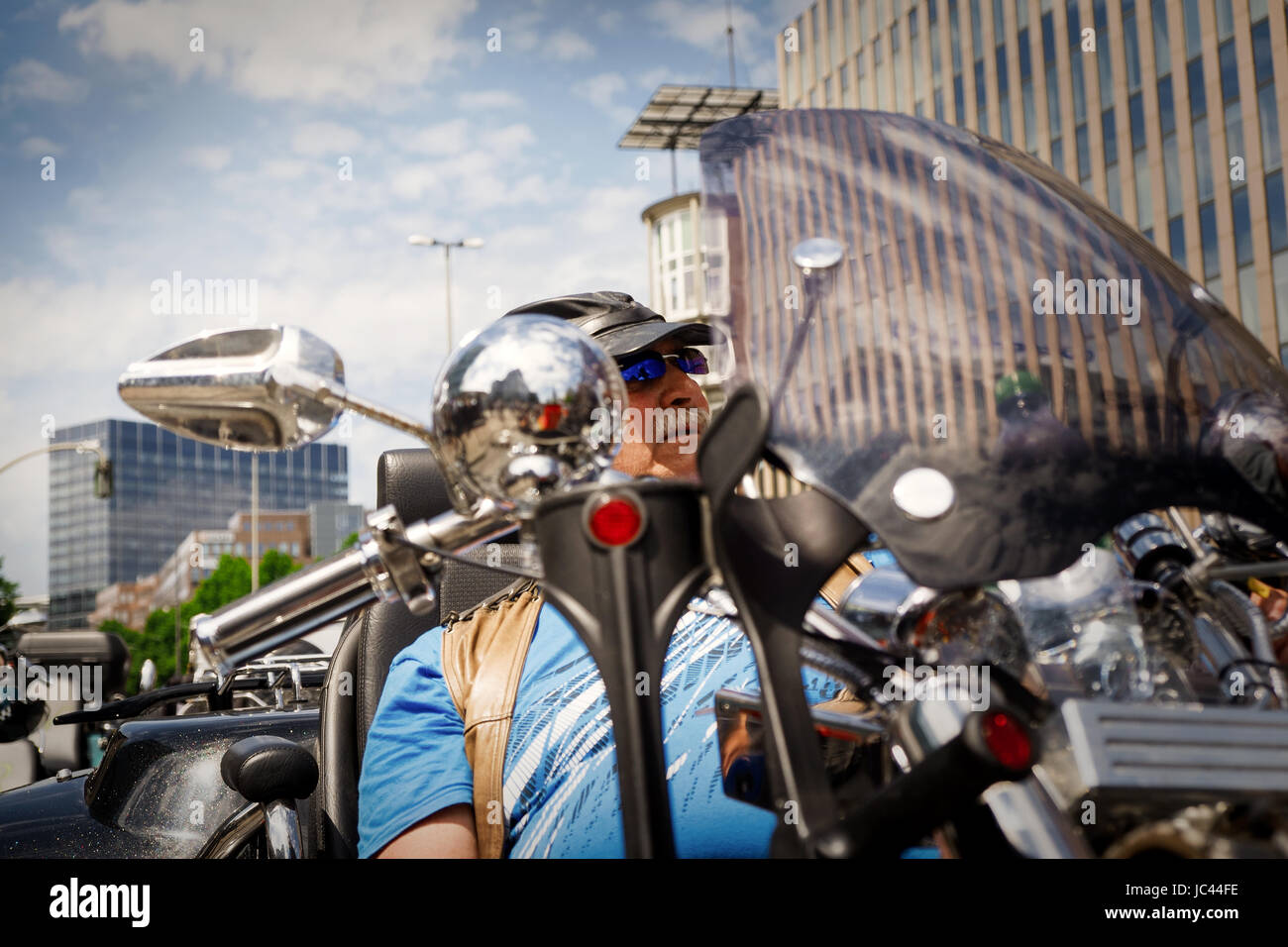 Motorradgottesdienst MOGO Banque D'Images