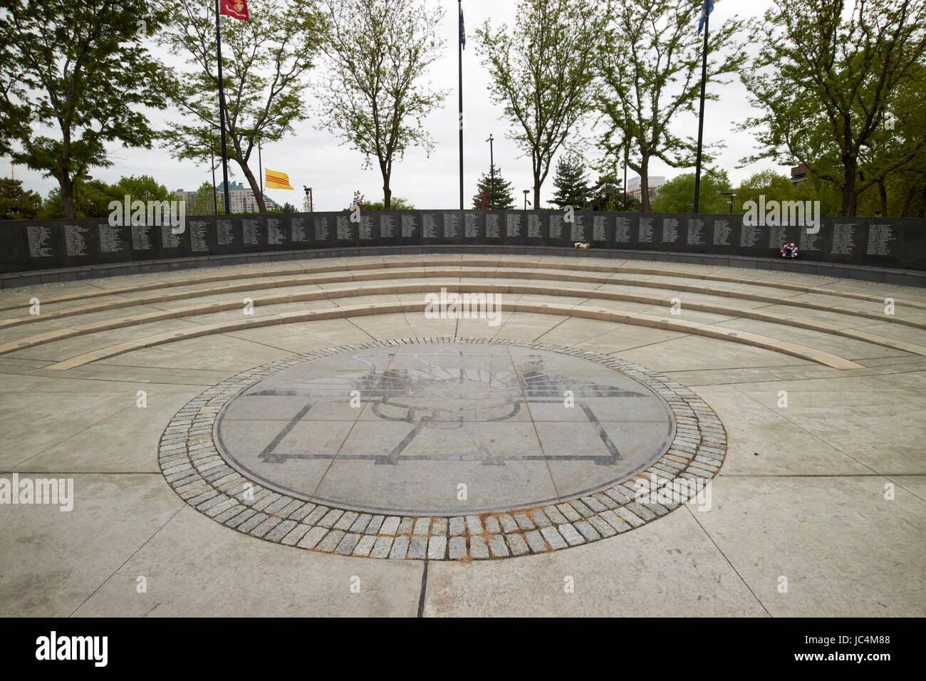 Philadelphia Vietnam Veterans Memorial guerre USA Banque D'Images
