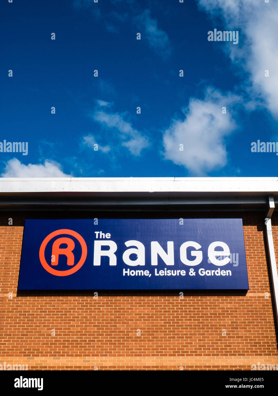 Logo de la gamme store, Reading, Berkshire, Angleterre Banque D'Images