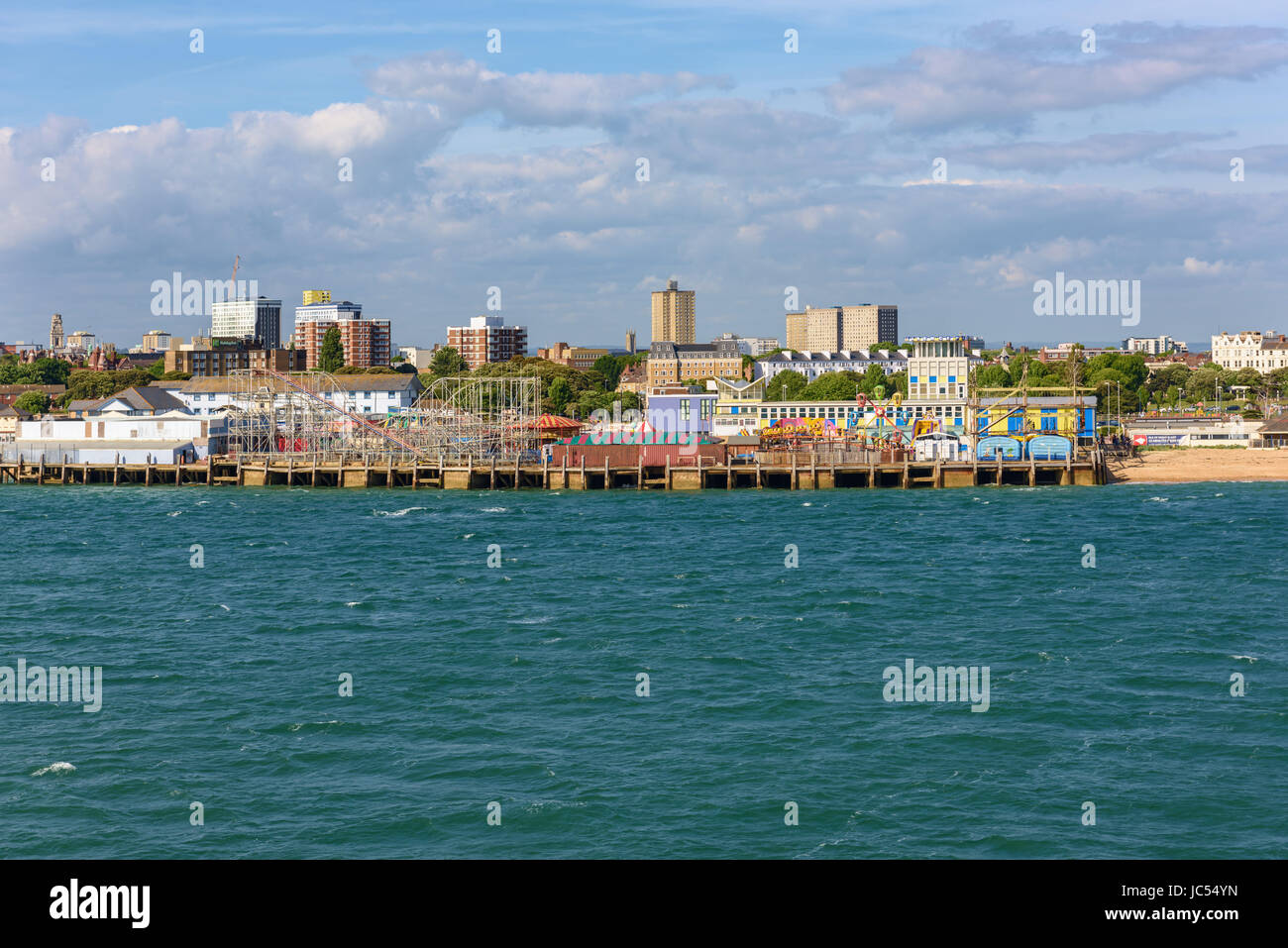 Clarence Pier, Portsmouth, Hampshire, Royaume-Uni Banque D'Images