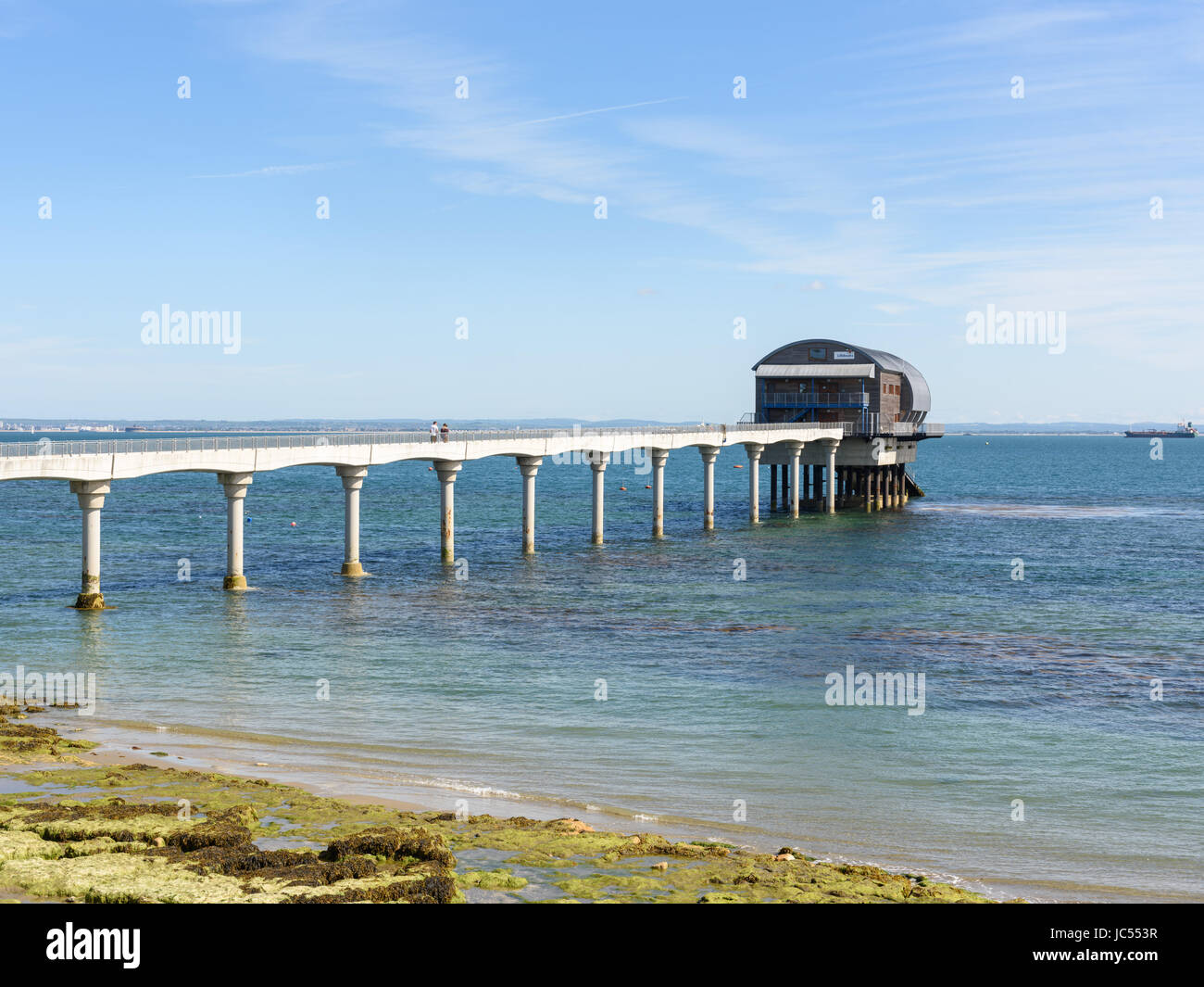 Station de Sauvetage de Bembridge, île de Wight, Royaume-Uni Banque D'Images