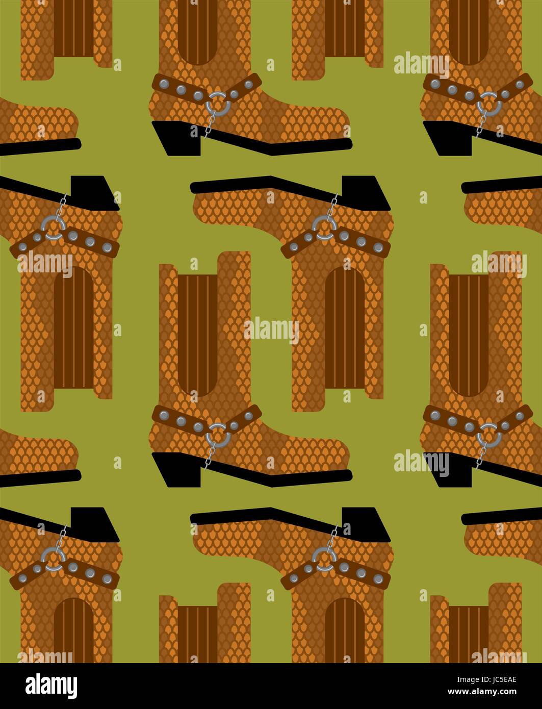 Bottes de cow-boy. Chaussures australienne arrière-plan. Les vêtements occidentaux et la texture du rodéo Illustration de Vecteur