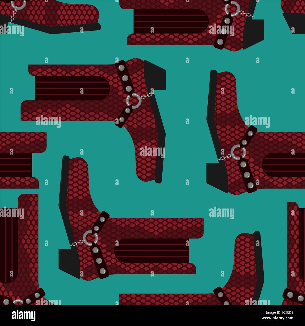 Bottes de cow-boy. Chaussures australienne arrière-plan. Les vêtements occidentaux et la texture du rodéo Illustration de Vecteur