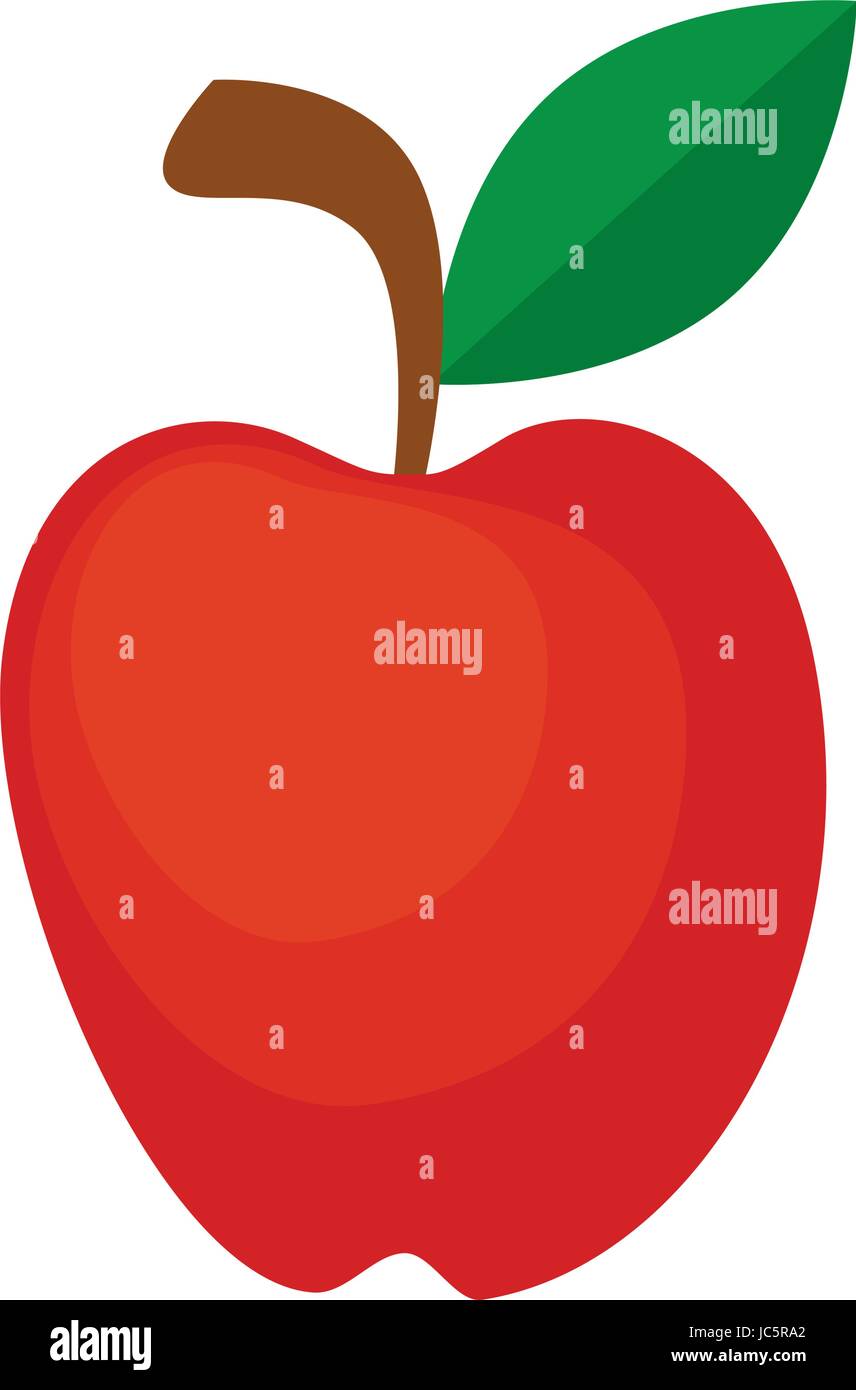 Fruits frais Apple Illustration de Vecteur