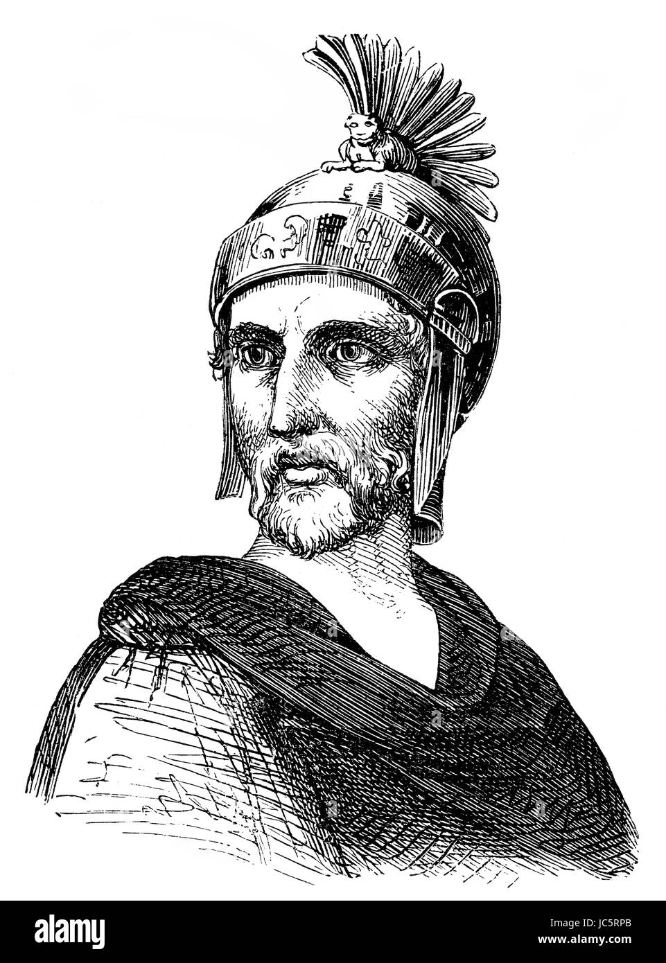 Philopoemen, 253 BC-183 BC,un général et homme d'État grec Banque D'Images